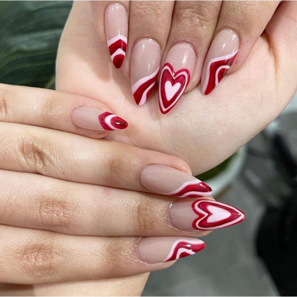 Almondmediumgelx22 Nab Nail Bar | Nails Lashes and Beauty in Las Vegas Almond medium gel x nail salon nab nail bar | nails lashes and beauty in las vegas