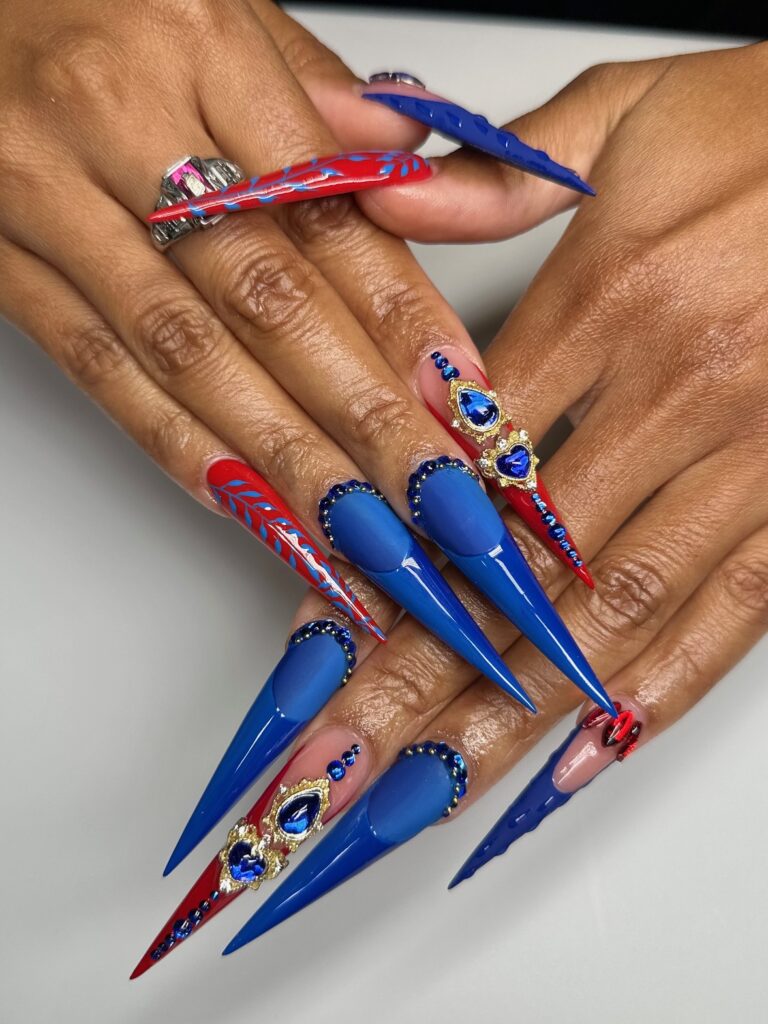 Long nail design ideas trending nab nail bar | nails lashes and beauty in las vegas