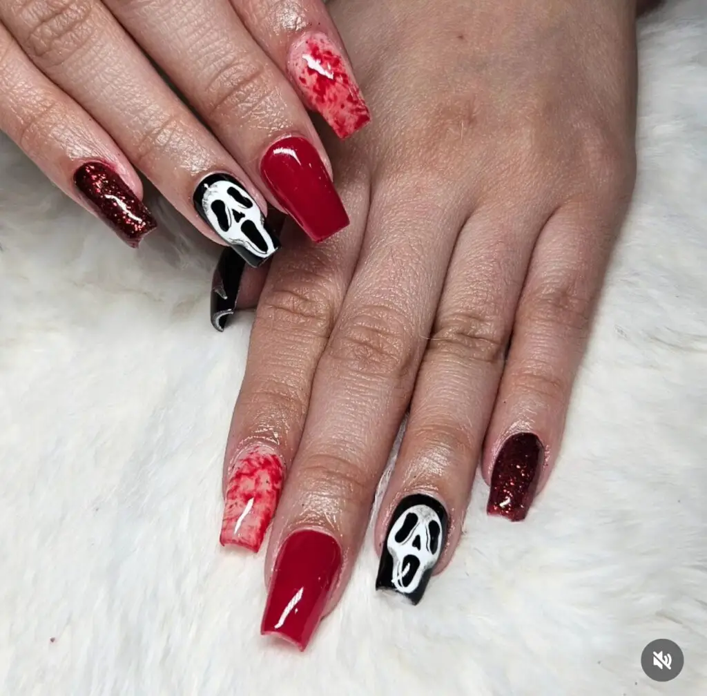 halloween nail designs