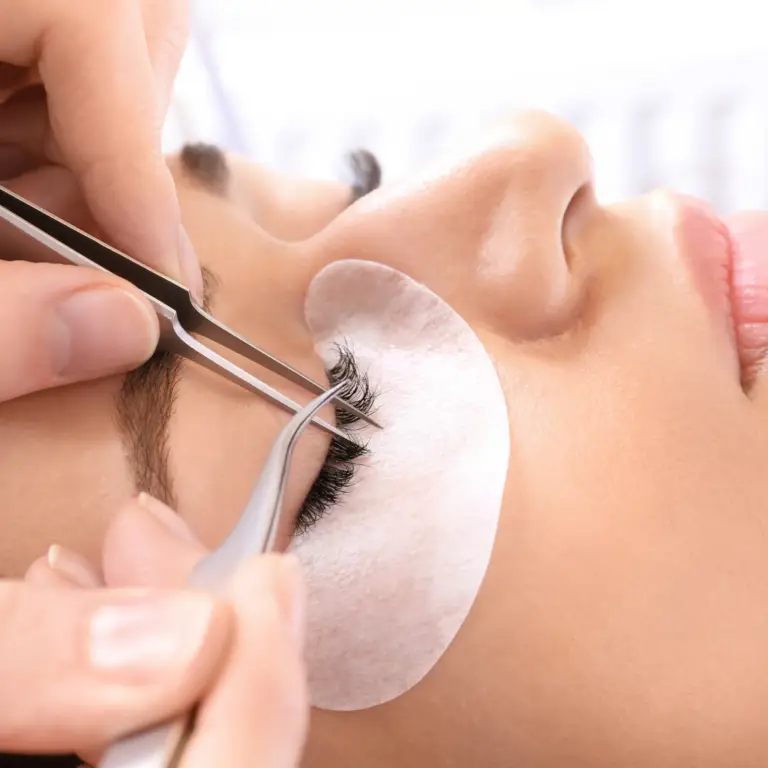 Nail and lash work by Amy at NAB Nail Bar in Las Vegas