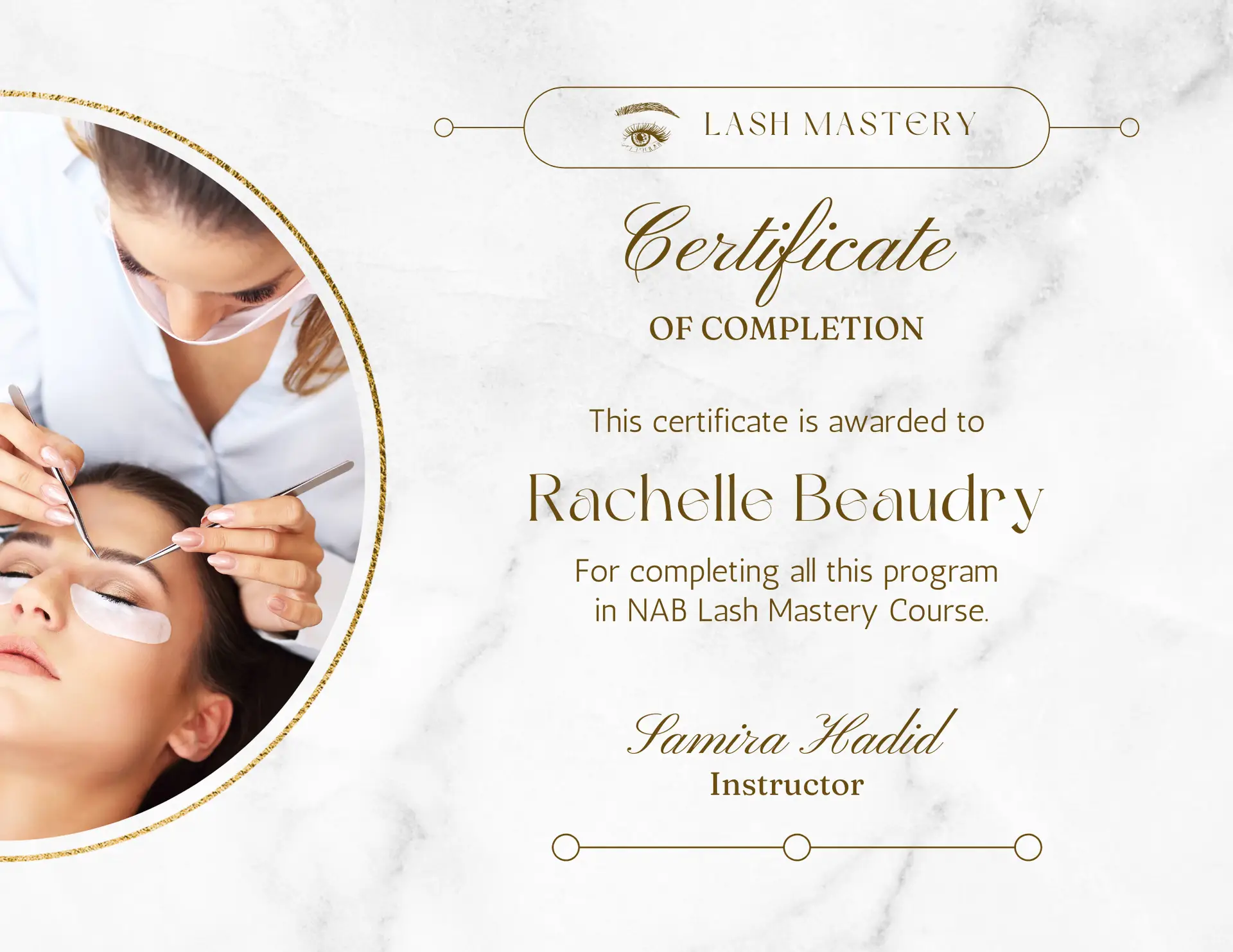 Learn expert lash extension techniques with the Lash Mastery Course at NAB Nail Bar.