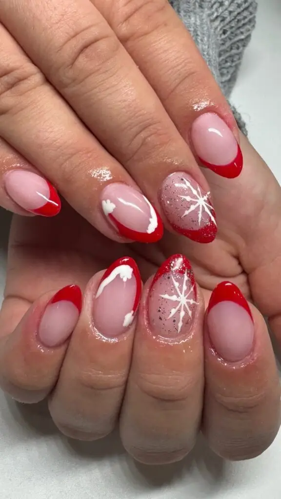 Santa Nails Design - Christmas Luxury Nail Treatment