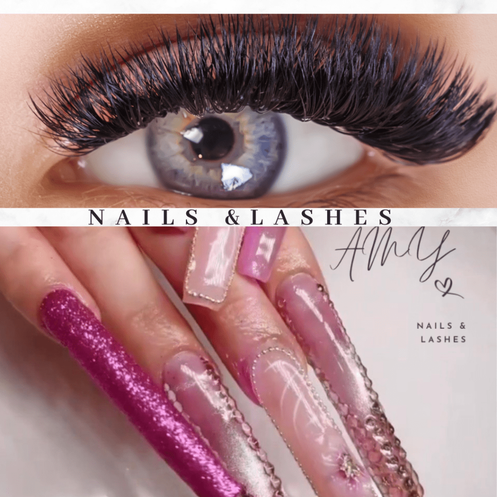 Amy nail work at NAB Nail Bar in Las Vegas