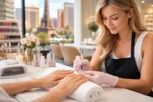 Glazed nails in las vegas nab nail bar | nails lashes and beauty in las vegas