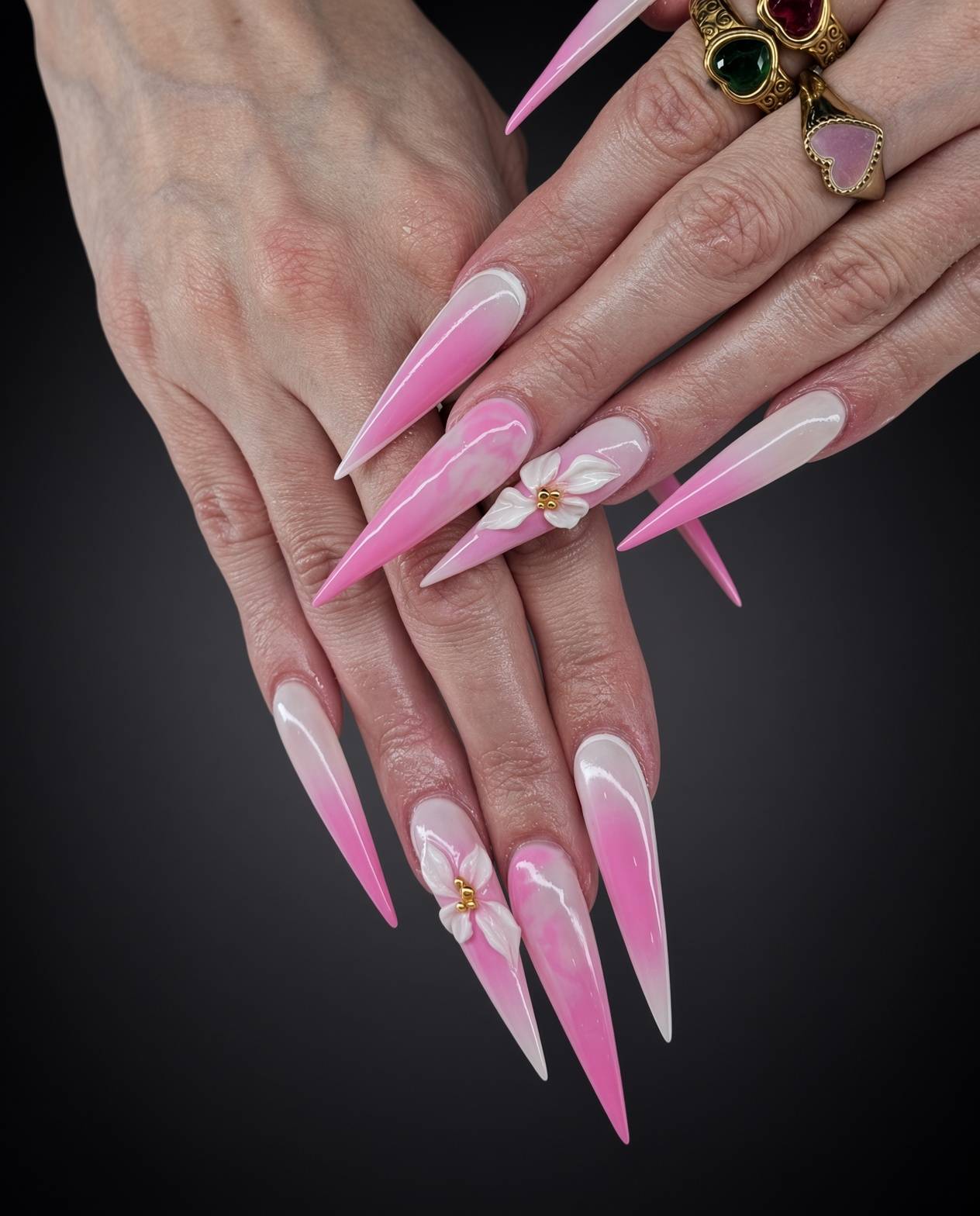 Jimmy nail work at NAB Nail Bar in Las Vegas