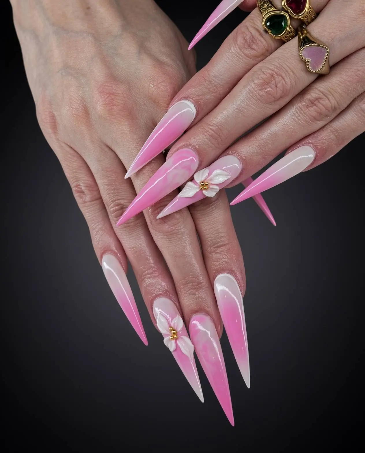 Jimmy nail work at NAB Nail Bar in Las Vegas