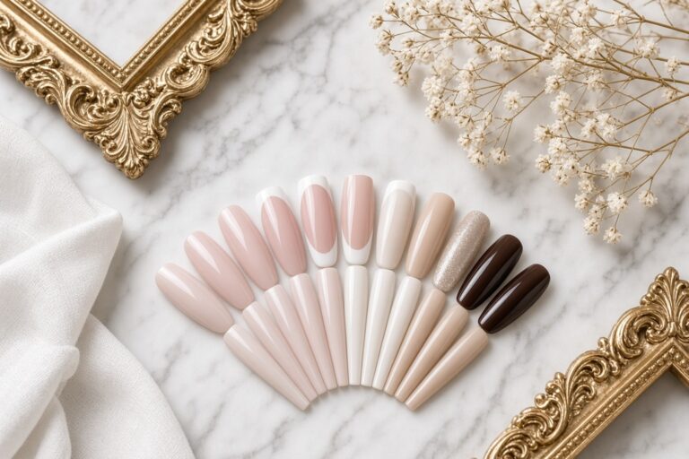 Acrylic Nails Las Vegas Nab Nail Bar Nab Nail Bar | Nails Lashes and Beauty in Las Vegas Fan of pale pink almond acrylic nails at nab nail bar in las vegas nab nail bar | nails lashes and beauty in las vegas