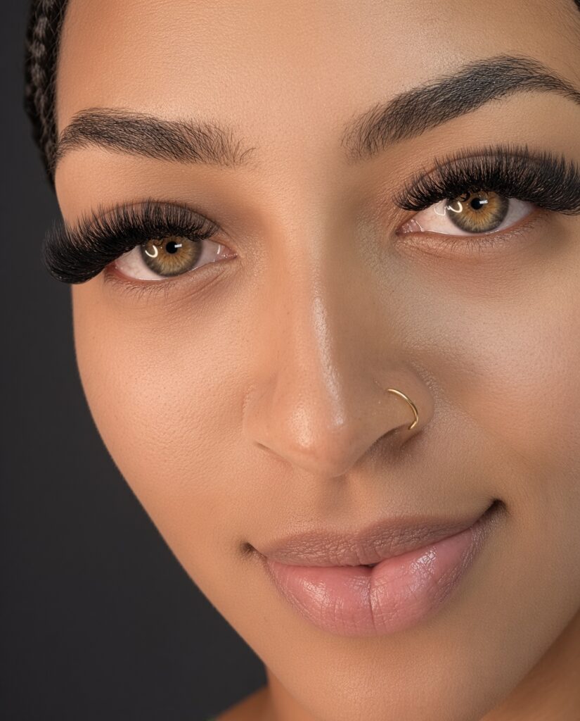 Katia nail and lash work at NAB Nail Bar in Las Vegas