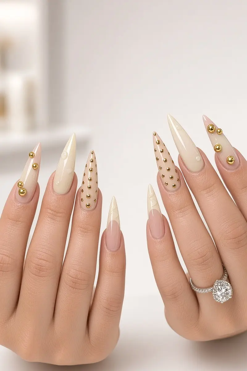 Andrea nail work at NAB Nail Bar in Las Vegas