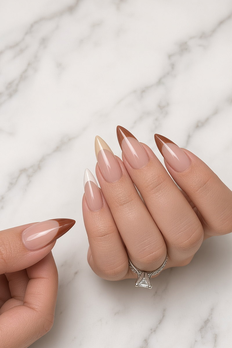 Andrea nail work at NAB Nail Bar in Las Vegas